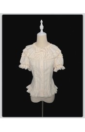 Alice Girl Doll In Your Sleep Short Sleeve Blouse(10th Pre-Order/3 Colours/Full Payment Without Shipping)